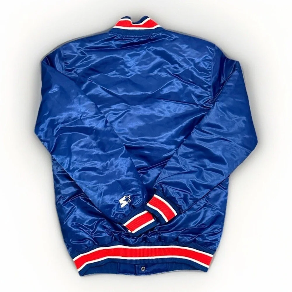 Starter x Homage Chicago Cubs 2016 World Series Champions Satin Jacket Size S